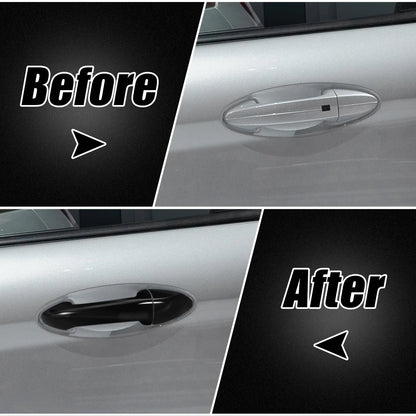 4 x Door Trim Handle Covers for Jeep, Dodge, Chrysler - Glossy Black