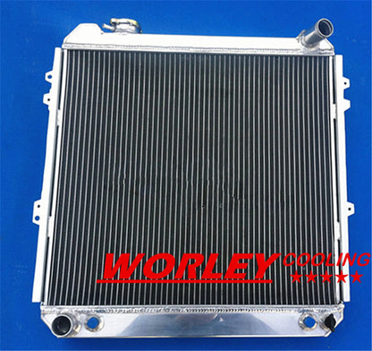 3 Cores Aluminum Radiator for Toyota Pickup 4Runner 4WD 3.0 V6 (1988-1995)