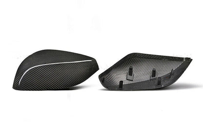 Dry Carbon Fiber Mirror Covers for Infiniti Q50 Q50S Q60 (2014-2023)