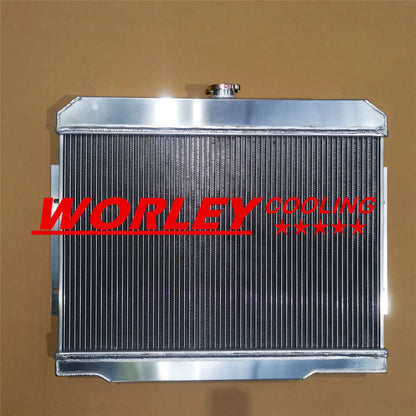 44mm Aluminum Radiator for Jeep CJ5/CJ6/CJ7 3.8L-5.0L (1970-1986)