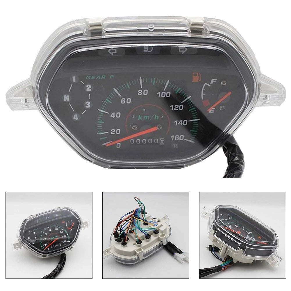 Motorcycle Instrumentation Curved Odometer for TBT110 Fast Installation Process