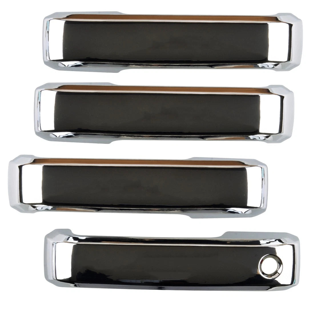 4pcs Silver Chrome Door Handle Trims for Ford F150 2015-2020