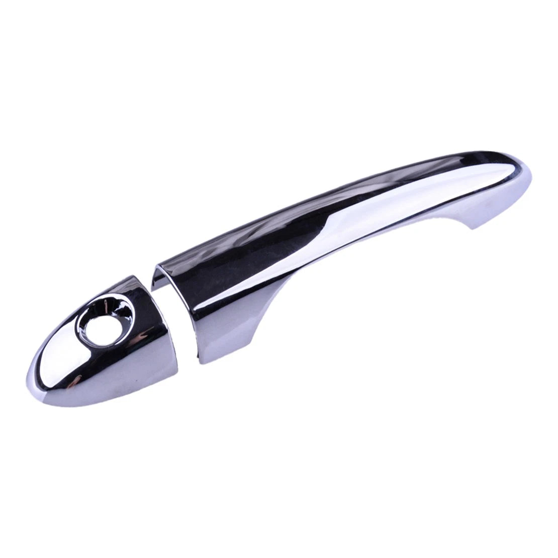 Chrome Exterior Door Handle Cover Trim Cap for Fiat 500X (2016-2023)