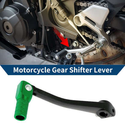 Folding Gear Shifter Lever for Bosuer 125 Black Green