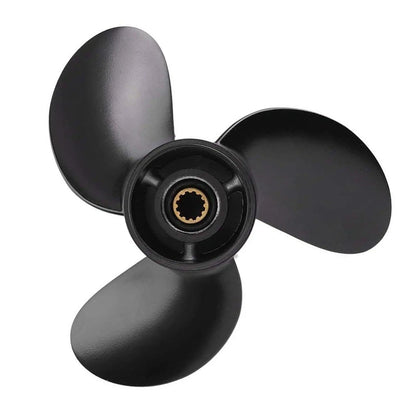 Boat Propeller for Tohatsu Nissan Mercury 8-9.8HP 12 Tooth