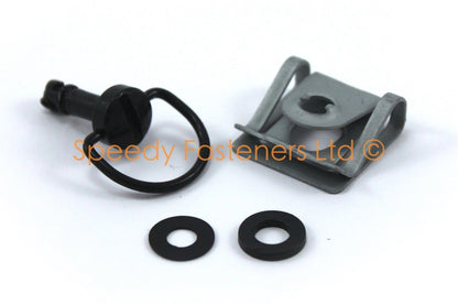 Dzus Fastener / 19mm / Anello+Clips + Washers Fairing for Yamaha Bolt