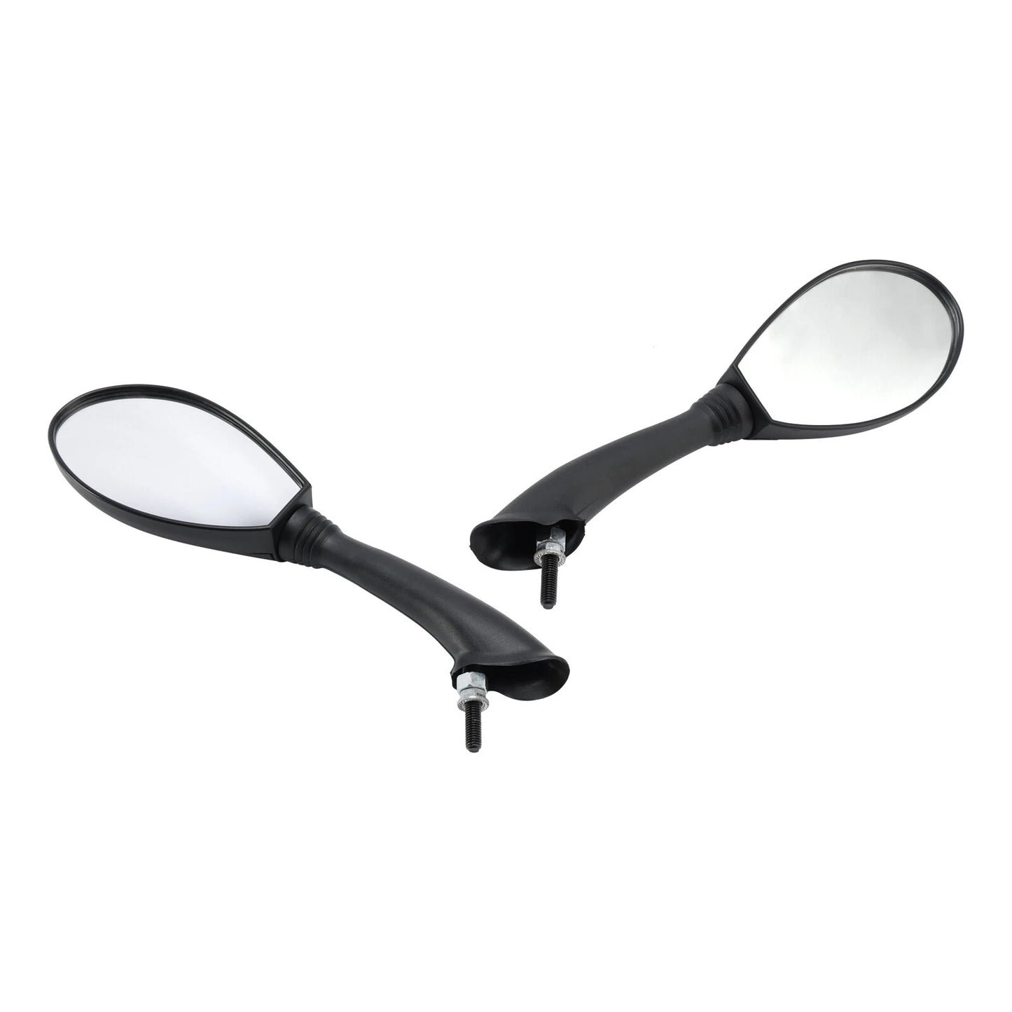 Mirrors Pair Black for Piaggio Fly 50, 100, 125, 150, Vespa ET2 (2000-2023)