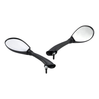 Mirrors Pair Black for Piaggio Fly 50, 100, 125, 150, Vespa ET2 (2000-2023)