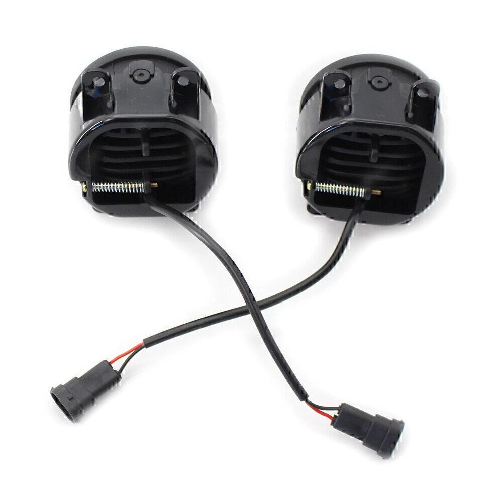 Dual Color White/Yellow LED Fog Lights for Honda Nissan Subaru Ford