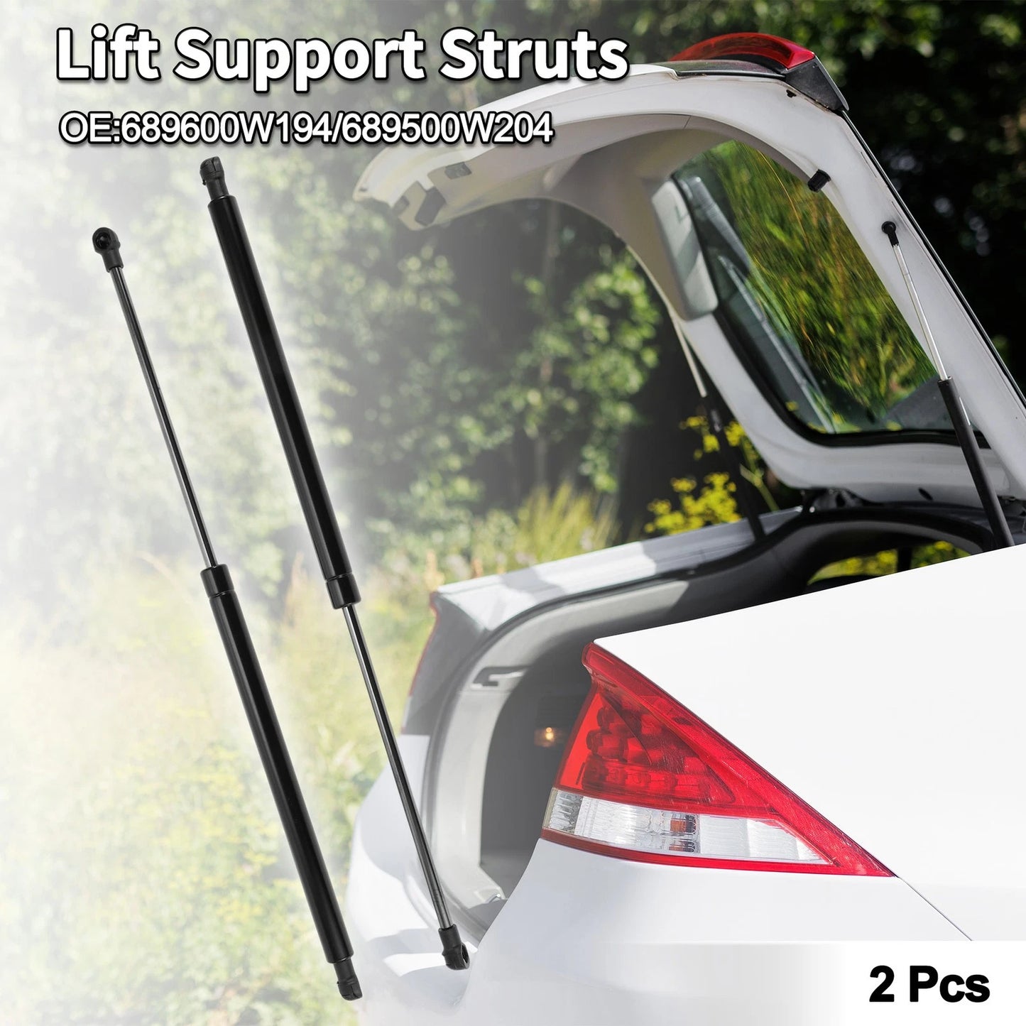 Rear Hatch Lift Supports 2 x Struts for Toyota Prius (2001-2009)