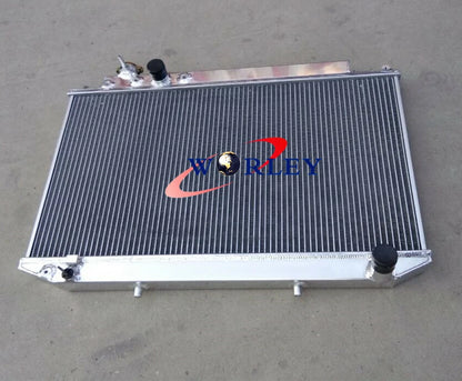 Aluminum Radiator & Fans for Toyota Cressida MK2 MX83 3.0L (1989-1993)
