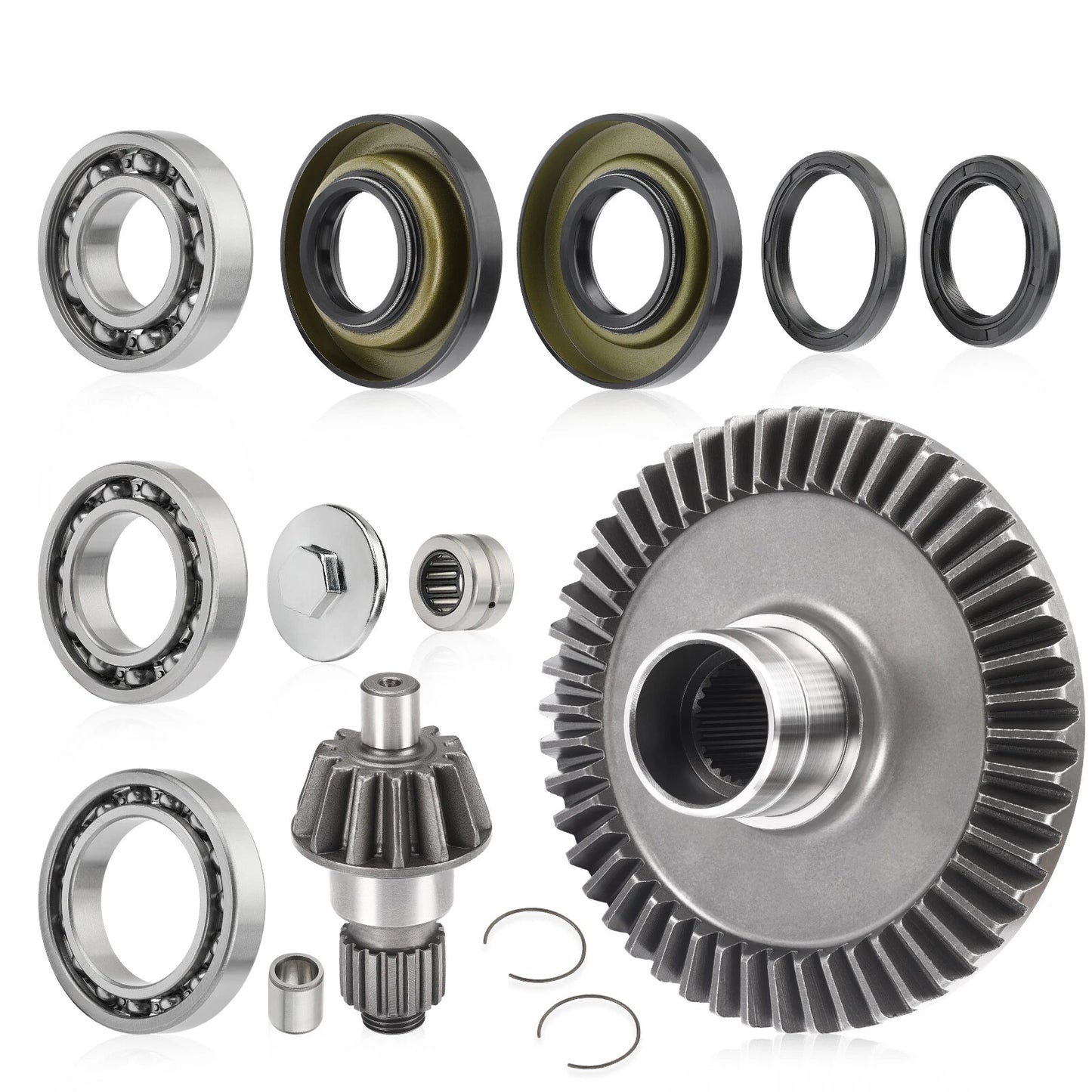 Rear Diff. Ring Pinion Gear Bearing Kit for Honda TRX350 Rancher 2000-2006