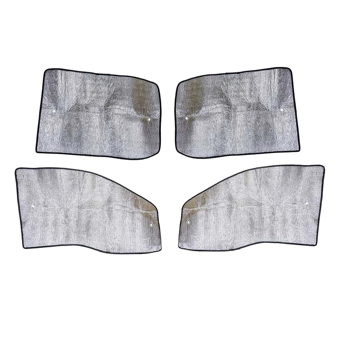 4x Side Window Sun Shade Cover for Ford F-250 (1999-2007)