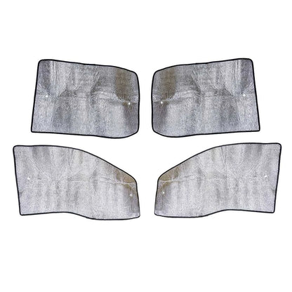 4x Side Window Sun Shade Cover for Ford F-250 (1999-2007)