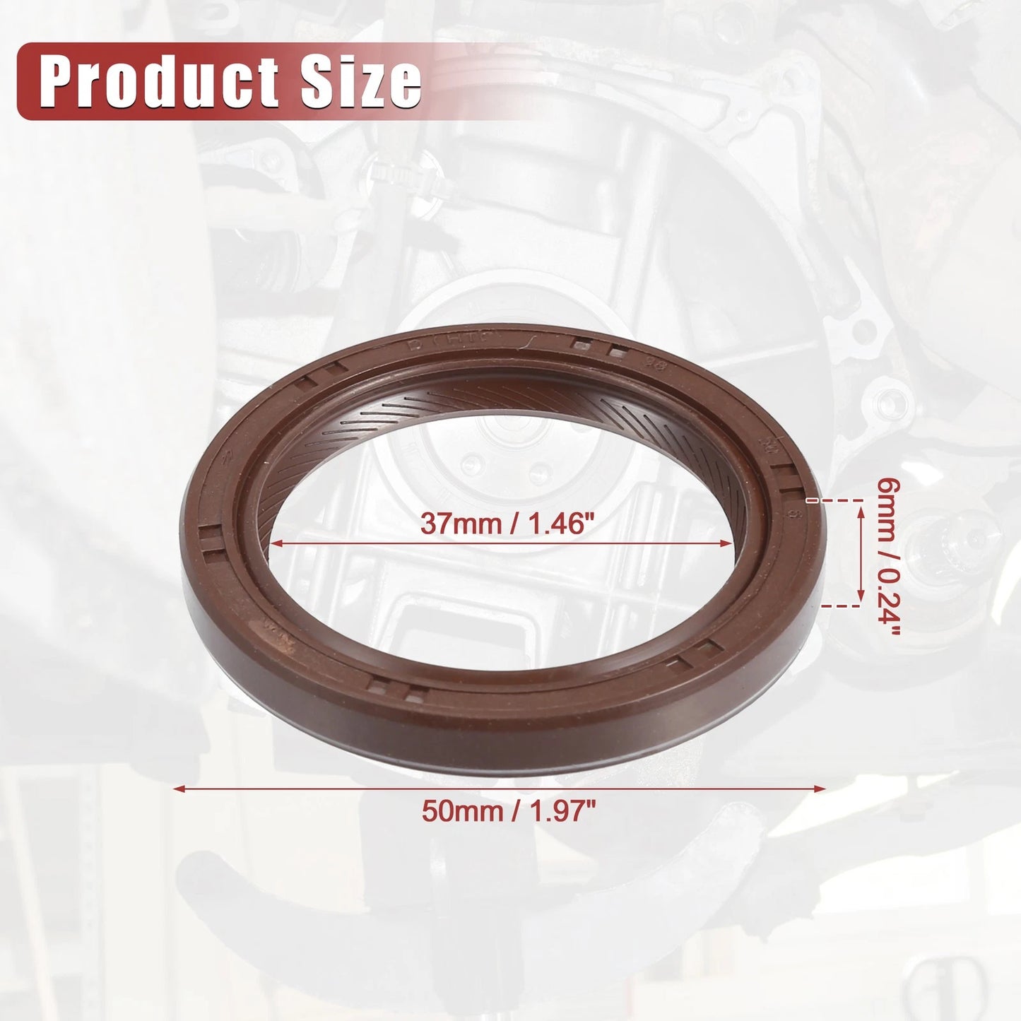 Crankshaft Seal for Toyota Corolla, Scion (1998-2008)