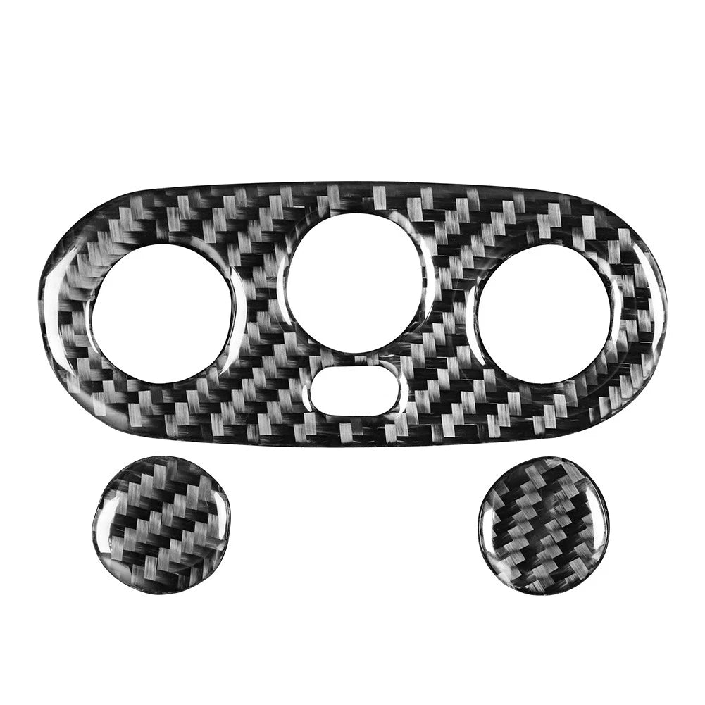 Carbon Fiber Side Mirror Adjust Buttons Trim for Mini Cooper (2005-2006)