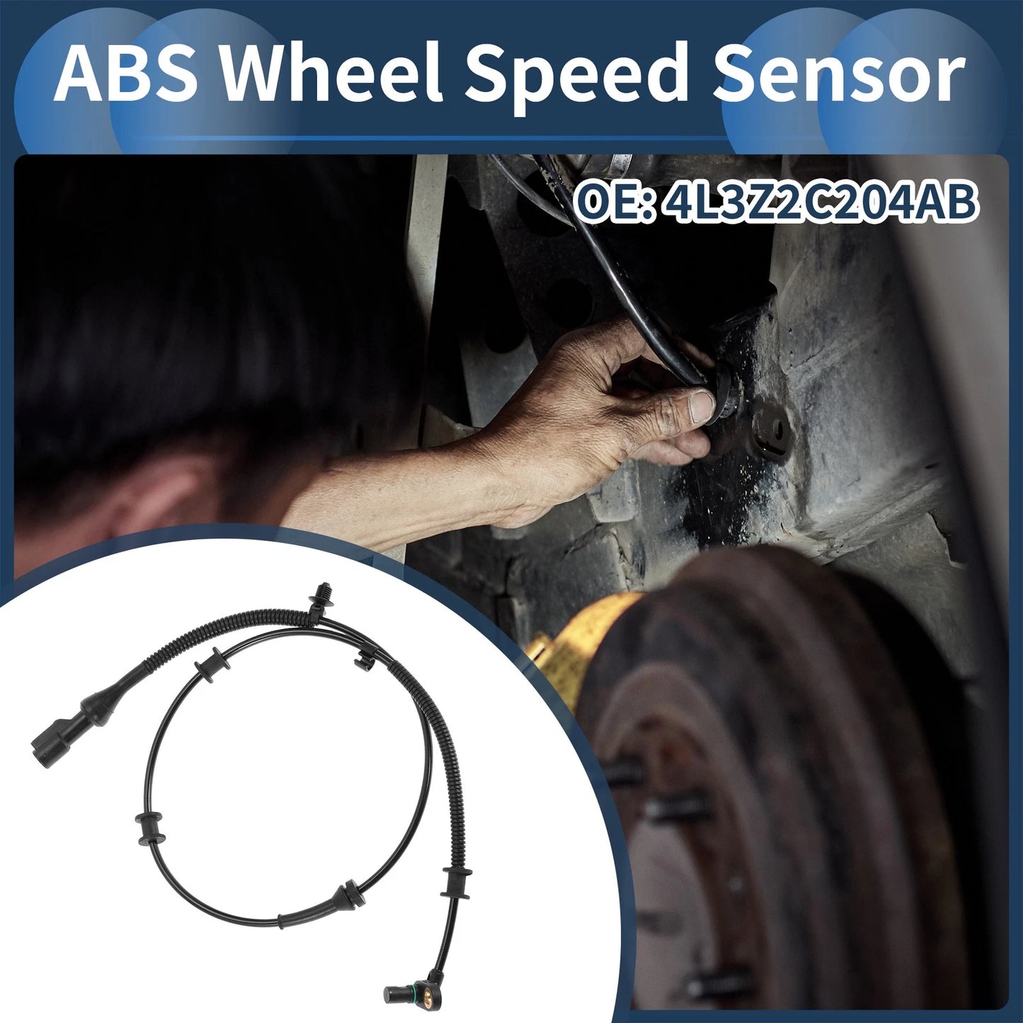 ABS Wheel Speed Sensor for Ford F-150 2004-2005 Front