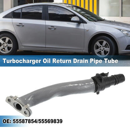 Turbocharger Oil Return Drain Pipe Tube for Chevy Cruze/Sonic/Trax