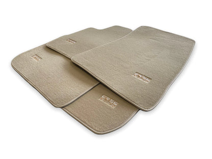 Premium Beige Tailored Floor Mats for Rolls Royce Ghost (2010-2023)