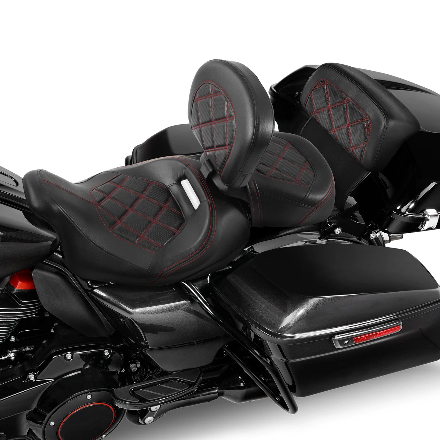 Driver & Passenger Seats Backrest for Harley Street Glide (2014-2023)