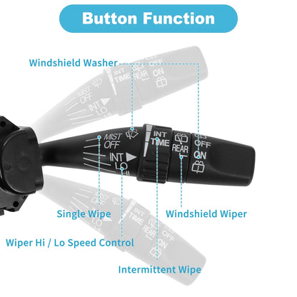 Windshield Wiper Control Switch for Honda Odyssey (2005-2007)