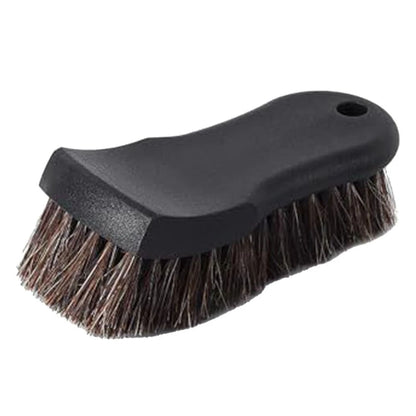 Brush Set for Car Detailing Ergonomic Horsehair Bristles