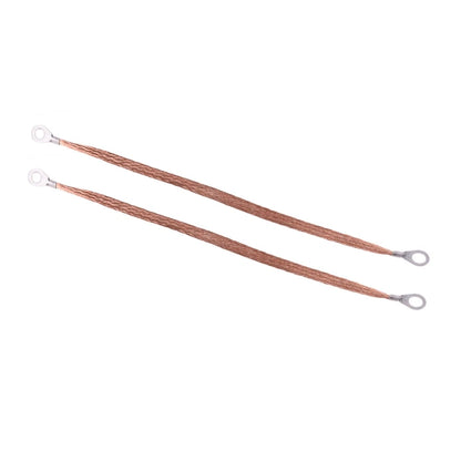 11.4" Copper Braided Earth Lead Cable Wire Strap for Car Battery