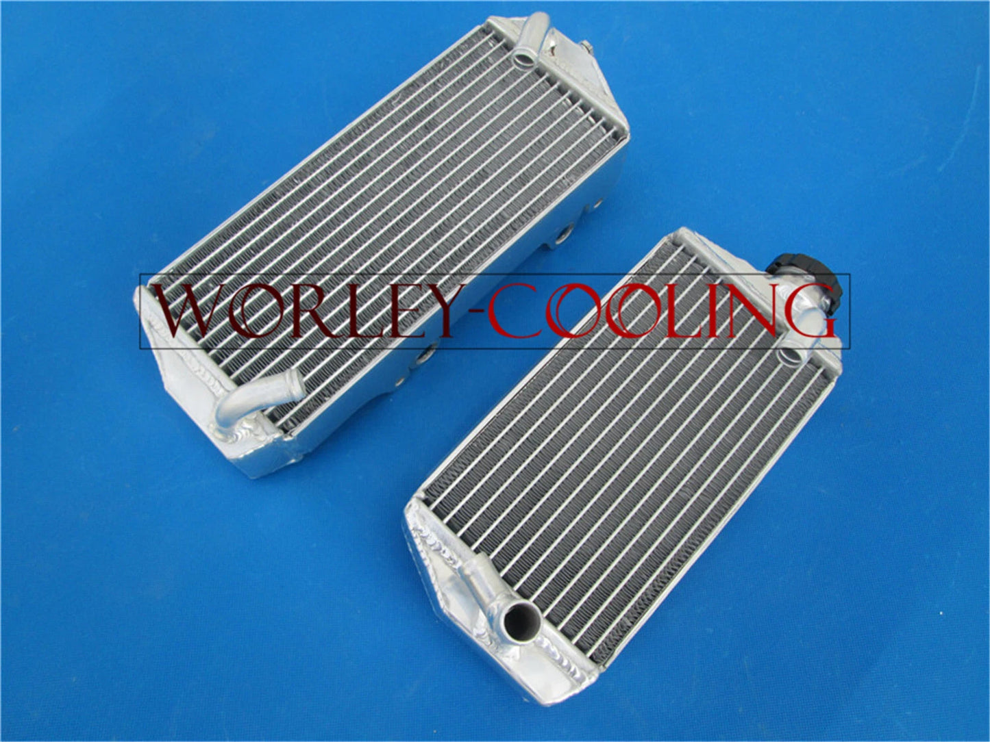 Aluminum Radiator + Silicone Hoses for Suzuki RMZ450 (2007)