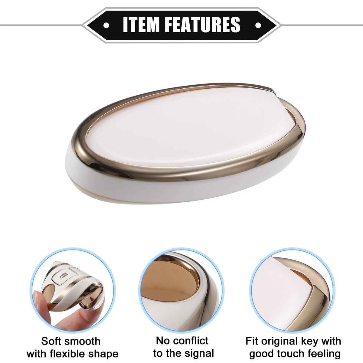 Keyless Key Fob Shell Cover Case for Nissan Altima Rogue (2013-2023)