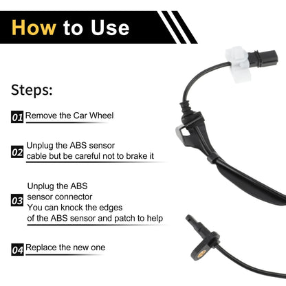 ABS Wheel Speed Sensor for Honda Jade (2012-2024) Rear Left