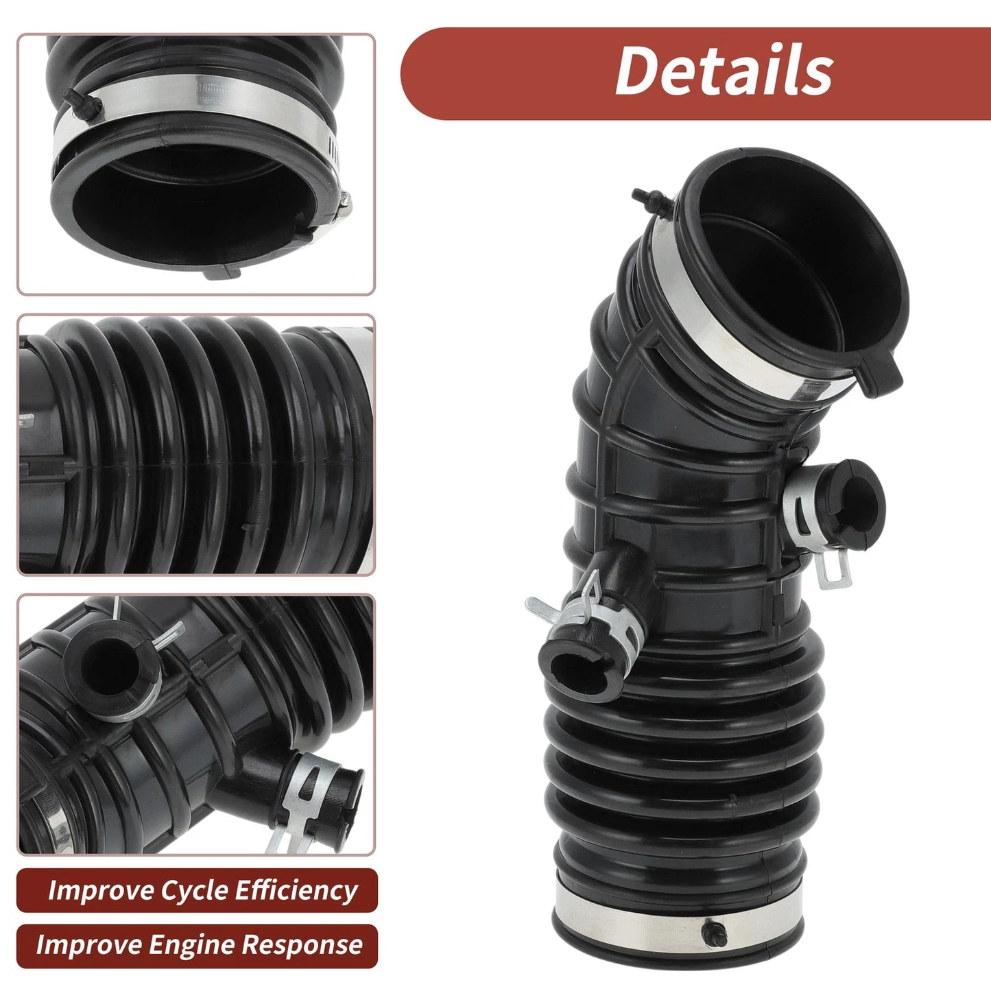 Air Intake Hose & Clamps for Infiniti G37 Q40 Q60 QX50 (2015)