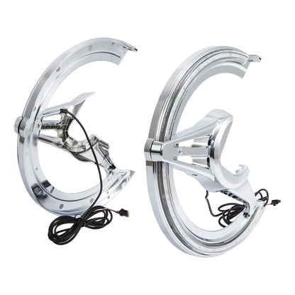 Brake Rotor Covers LED Lights for Honda Goldwing 1800 (2018-2025)