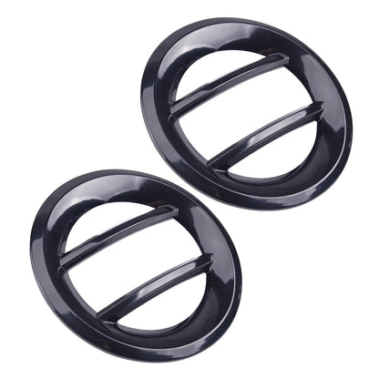 2 x Front Fog Light Covers for 2019-2020 Jeep Renegade