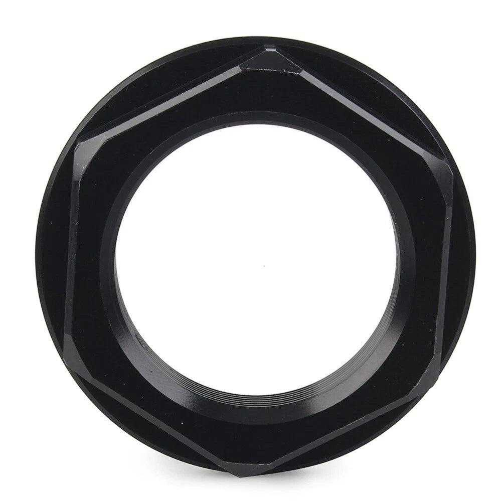 36mm Motorcycle Triple Tree Stem Yoke Center Hole Nut for Black