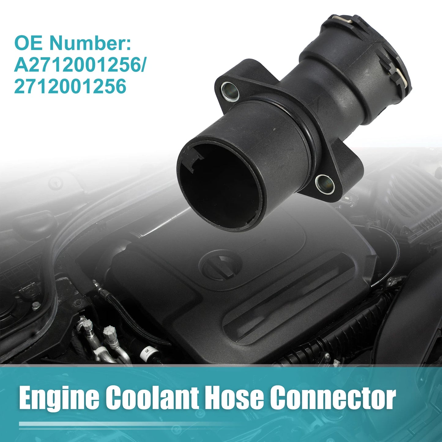 Engine Coolant Hose Connector for Mercedes-Benz C230 (2003-2005)