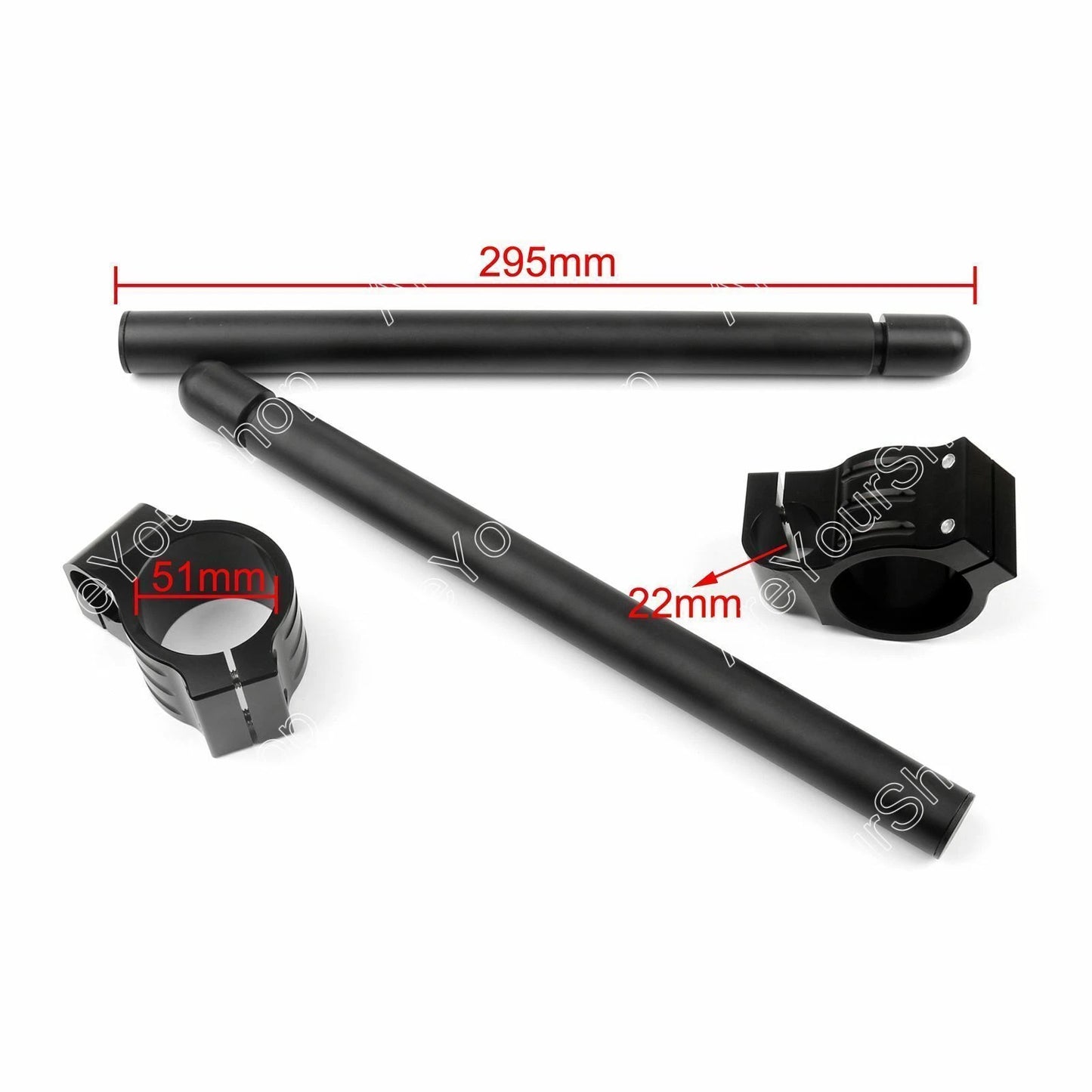 51mm Stub Handlebar Clip for Aprilia RSV4 (2010-2023)