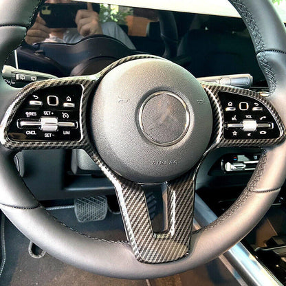 Steering Wheel Cover for Benz W177 W247 W205 W213 A/B/C/E/CLA/GLA/GLB/GLE (19-23)