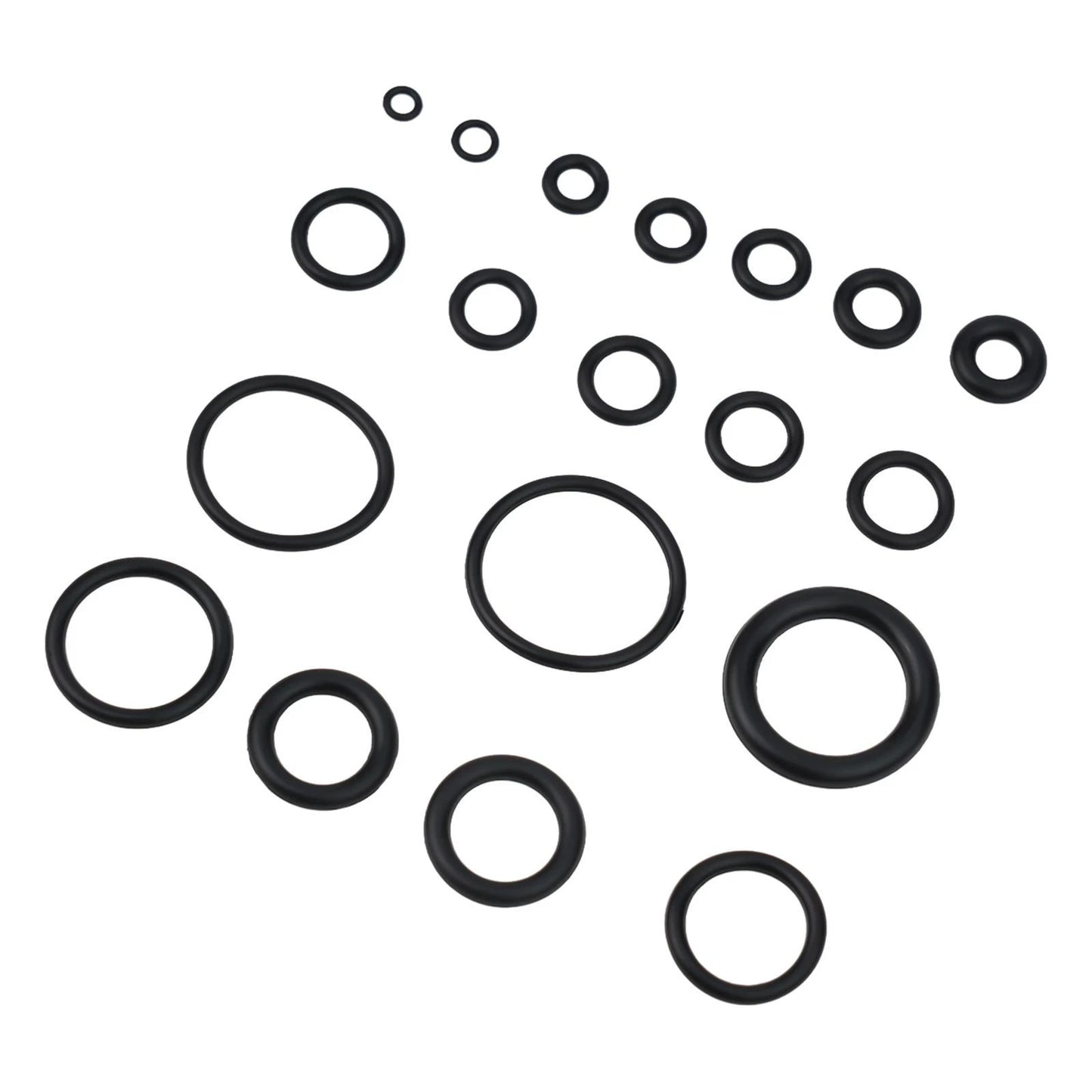 O Ring Washer Seal 225 Piece for Black Car Air Gas
