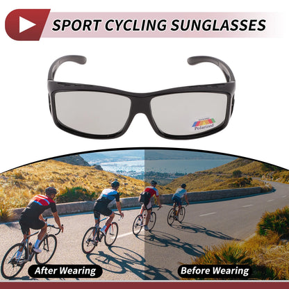 1 Pc Motorcycle Riding Goggles Light Gray Lens Gloss Black Frame
