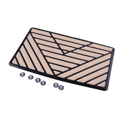 Car Floor Carpet Pad Heel Foot Mat Pedal Patch Cover for Universal Models