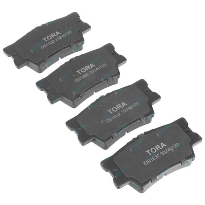 Rear Ceramic Disc Brake Pad Set for Toyota RAV4 (2005-2019) RWD AWD SUV