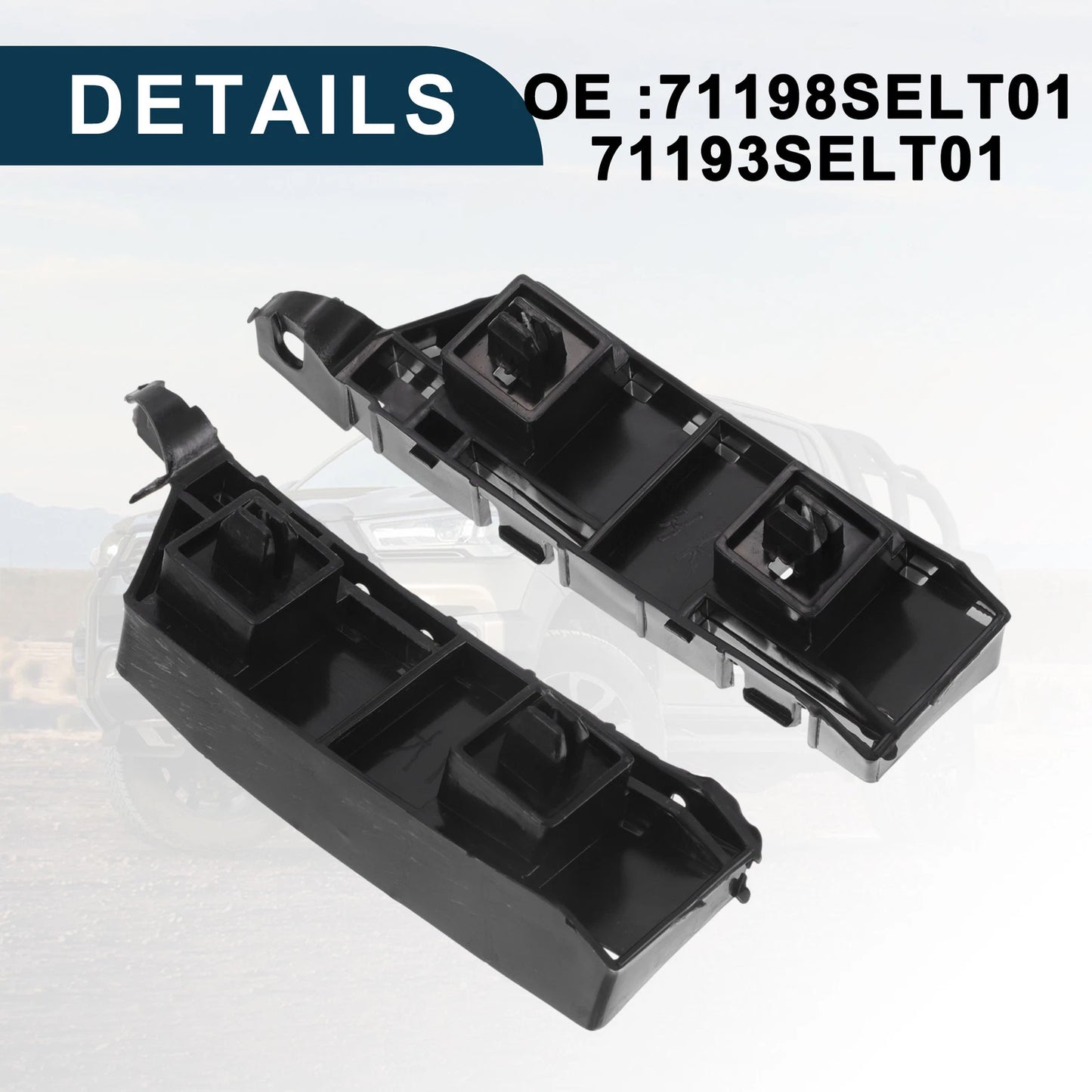 Front Bumper Retainer Bracket for Honda City Sedan (2003-2007)