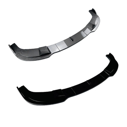 Front Bumper Spoiler Lip for BMW 5 Series E60 E61 M Sport (2004-2010) Black