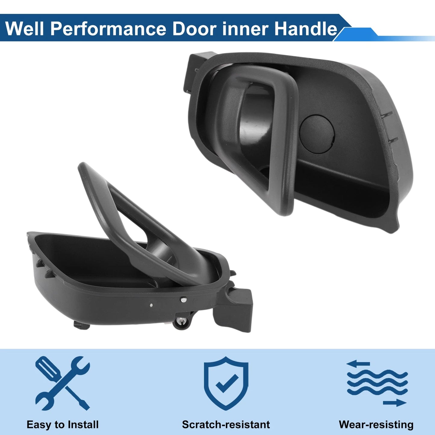 Rear Right Passenger Side Interior Door Handle for Chevrolet Spark