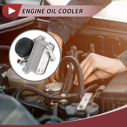 Engine Oil Cooler for BMW 128i Trans Cooler 1 Pc