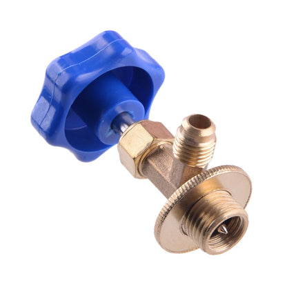 4 x 1/4" SAE R-134a AC Brass Can Tap Dispensing Valve for Car