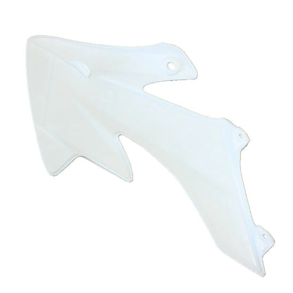 White Plastic Front Tank Side Guard Fender for CRF50 Pit Pro Dirt Bike