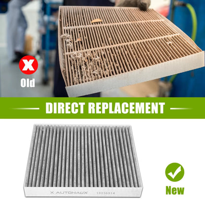 Cabin Air Filter / Gray / Cabin Air Filter for Chevrolet Buick