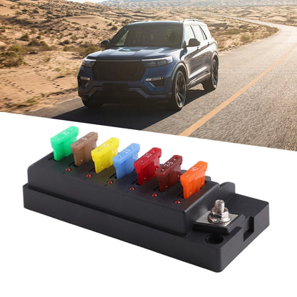 Fuse Block / 12V Waterproof / High-Performance Vehicle Electrical Safety for Car