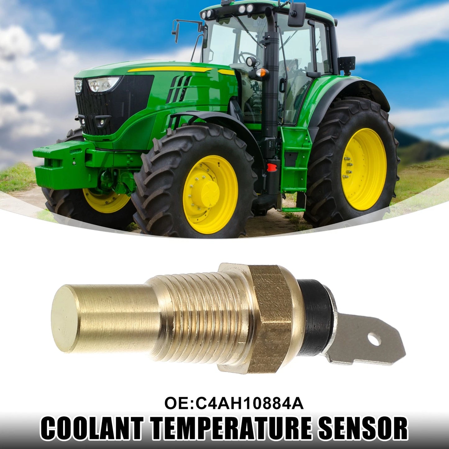 Engine Coolant Temperature Sensor for Ford Tractor 2000-3000, 2600